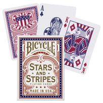 Stars and Stripes žaidimo kortos Bicycle