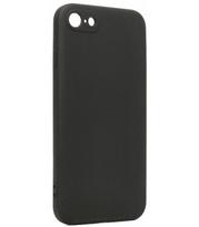 Juodas dėklas Apple iPhone 7 / 8 / SE 2020 / SE 2022 telefonui "Liquid Silicone 1.5mm"
