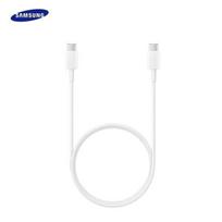 „Samsung“ 60 W 5A universalus USB-C į USB-C įkrovimo ir duomenų perdavimo laidas, 1 m (OEM), baltas