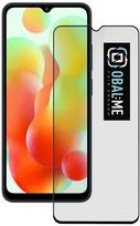 OBAL:ME 5D apsauginis stiklas telefonui Xiaomi Redmi 12C Juodas