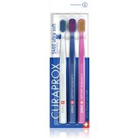 Curaprox 5460 Ultra Soft dantų šepetėlis 3 vnt.