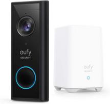 Durų skambučio-kameros ir stotelės komplektas EUFY E82101W4