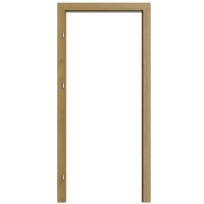 Reguliuojama durų stakta PORTA SYSTEM, Katanijos ąž sp., 646 x 2038 x 75 - 95 mm, kairė