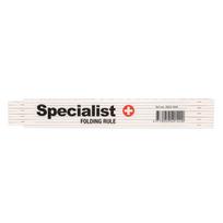 Sulankstomas plastikinis metras SPECIALIST+, 2 m