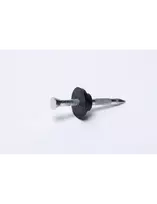 Pamatų drenažinės membranos tvirtinimo vinys 3,5 x 45mm ir kepurėlės