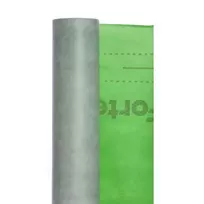 Plėvelė difuzinė Fortex Mega 1,5m x 50m (75m2) (juoda/balta) (180 g/m2)