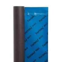 Plėvelė difuzinė Fortex Max + 2 Tape, 1,5m x 50m, (75m2) (mėlyna/pilka) 160 g/m2