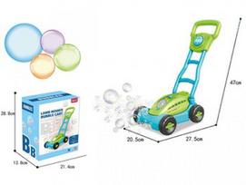 Soap bubble mower light b/o, blue