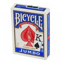 Bicycle Rider Jumbo Pokerio Kortos (Mėlynos), Mėlyna