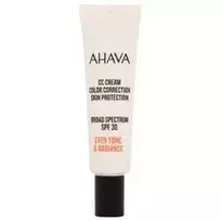 "Ahava Even Tone & Radiance CC Cream" SPF30 - Koreguojamasis ir apsauginis CC kremas, 30 ml