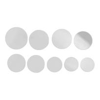 9 Pcs Watch Glass 1.2mm Thick Transparent Clear Watch Crystal Lens Glass Replacement Watch Glass
