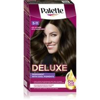 Schwarzkopf Palette Deluxe ilgalaikiai plaukų dažai atspalvis 5-11 Light Ash Brown 1 vnt.
