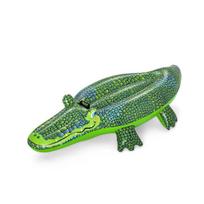 Pripučiamas plaustas Bestway Buddy Croc, 152x71 cm