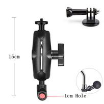 Motociklo Dviračio Vairo Pagrindo tvirtinimo Laikiklis Klipas Insta360 X5 X4 X3 GoPro 12 11 DJI Action 4 3 1.5m Prailgintas Selfie Stick