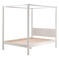 Vaikiška lova baltos spalvos 140x200 cm PINO CANOPY – Vipack