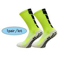 Anti-slip Socks Running Training Sock Non-slip Basketball Wear-resistant Cycling Sports Shock Absorption Friction Strip Socks Size(38-45)