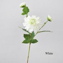 65CM Viena 3-galvių jurgino dirbtinė gėlė skandinaviška vestuvių dekoracija kelio vedlys namų interjero dekoracija fotografijos rekvizitai balta