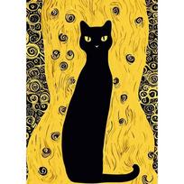 Gustavo Klimto klasikiniai abstraktūs figūriniai meno kūriniai, įskaitant „Bučinį“ ir „Gyvybės medį“ Namų dekoras Dovanos. 20x30cm balta