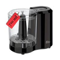 Elektrinis daržovių ir vaisių smulkintuvas FIT2 7012 100W, 710 ml, kompaktiškas
