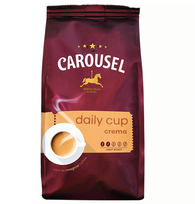CAROUSEL daily cup crema kavos pupelės, 1kg