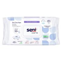 SENI Care drėgnos servetėlės AQUA, 48 vnt.