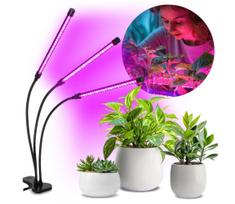 Brilagi-LED Pritemdomas šviestuvas su segtuku augalams auginti VITABLOOM 3xLED/10W/230V