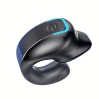1 vnt. „Bluetooth“ atvirų ausinių segtukai su ilga baterijos veikimo trukme, universalus telefono valdymas, balso skambučių triukšmo mažinimas, suderinamos su visais išmaniaisiais telefonais. juoda