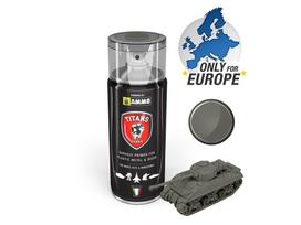 TITANS HOBBY - GERMAN FIELD GREY MATT PRIMER (gruntas) 400ml, 119