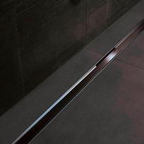 Geberit latako grotelės 154.440.QC.1 L 30-90cm, šveistas juodas chromas
