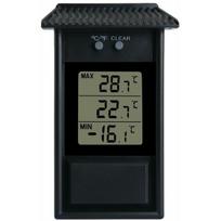 Šiltnamio termometro monitorius, 0,1 °C skiriamoji geba, -20- 50 °C, juodas