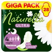 Higieniniai paketai NATURELLA Ultra Night, S4, 28 vnt.