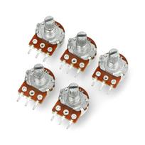 Sukamasis potenciometras 2kOhm tiesinis 1/5W B2K - 5 vnt