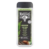 Dušo želė Le Petit Marseillais 3in1, Cade Wood, fern, 400 ml