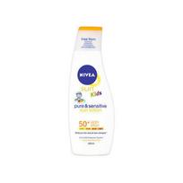 Kremas nuo saulės vaikams Nivea Sun Kids Protect & Sensitive Sun Lotion SPF 50+, 200ml
