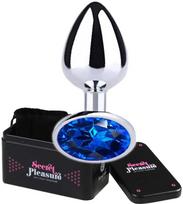 Secretplay Toys Secret Play Metal Butt Plug Mėlyna dydis M