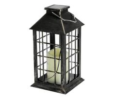 LED Pakabinamas šviestuvas, įkraunamas saulės energija LED/0,02W/1,2V 1xAA 2700K IP44 patina