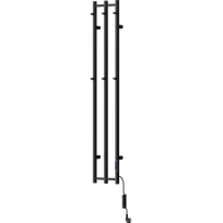 Mexen Pino elektrinis radiatorius su rankšluosčių laikikliais 1405 x 242 mm, 200 W, juodas - W301-1405-242-00-70