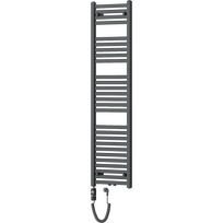 Mexen Hades elektrinis radiatorius 1500 x 400 mm, 600 W, antracitas - W104-1500-400-2600-66