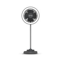 Veho UF-2 3 - in 1 desktop station  - USB Fan - Qi Wireless