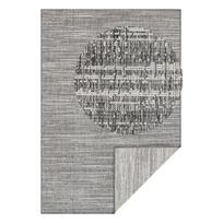 Pilkas lauko kilimas 170x120 cm Gemini - Elle Decoration