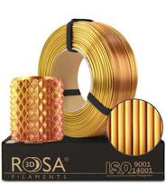 3D plastikas PLA dvipusė aukso/vario 1kg refill pakuotė Rosa3D