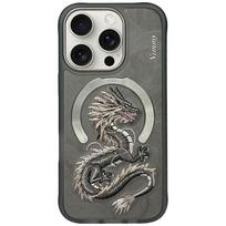 NIMMY case, DRAGON compatible with MagSafe, for IPHONE 16 Pro Max, gray