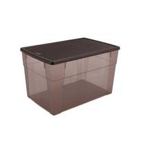 Plastikinė dėžė su dangčiu STEFANPLAST Elegance 59x39x35cm