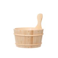 Kubiliukas pirties medinis 4 l 25,7x27x27 cm eglė 4Living 319192