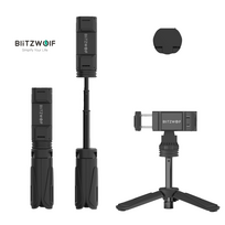 Trikojė asmeniukių lazda (selfie stick)  - stovas Blitzwolf Mini Tripod