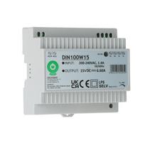 IMPULSINIS MAITINTUVAS DIN100W15 POS