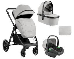 Universalus vežimėlis Kikka Boo Ava 3in1, Ava Grey