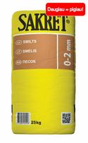 Smėlis SAKRET, 0-2 mm, 25 kg