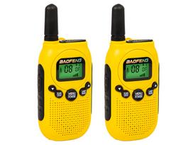 PMR radijas BF-T6 2W 2vnt geltonas BAOFENG
