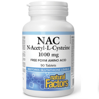 Natural Factors N-Acetyl-L-Cysteine 1000 mg 90 tab